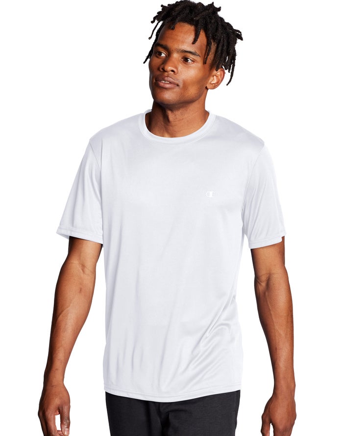 Champion T-Shirt Heren - Wit - Double Dry® ( 539846-UFX )